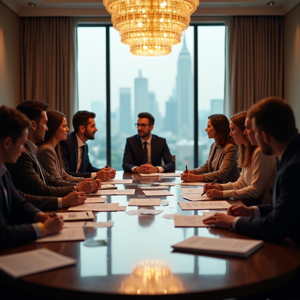 Sesiune de strategie în echipă